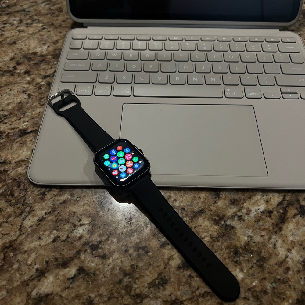 Smartwatch with Black Band